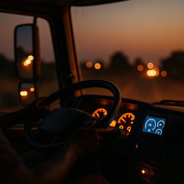Speedometer 4.3" — console LCD pour camion ou locomotive