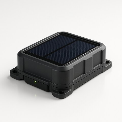 Balise solaire TOPFLY TLP2-SFB — boîtier durci avec panneau solaire